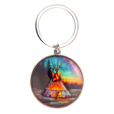 Cliff Rossberg - Tepee Keychain