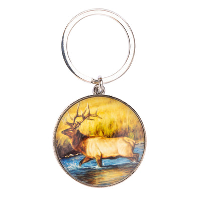 Cliff Rossberg - Elk Keychain