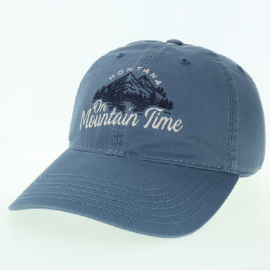 On Mountain Time Relaxed Twill Hat in Lake