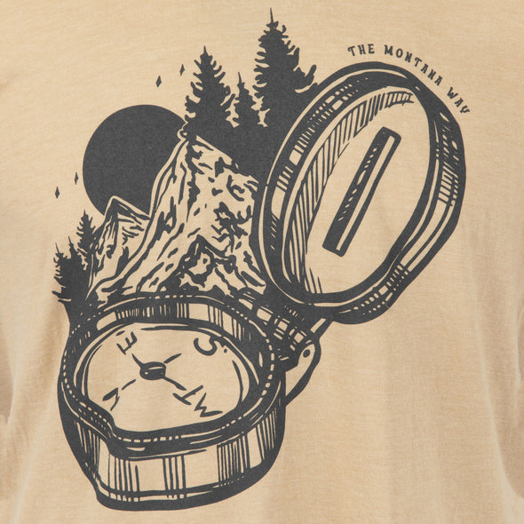 Blaze Your Own Trail Tee in Sandstone