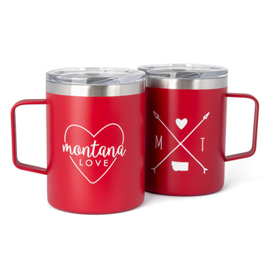 Love & Montana Coffee Cup in Red