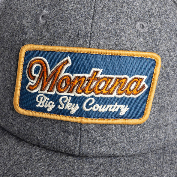 Big Sky Country Wool Hat in Grey