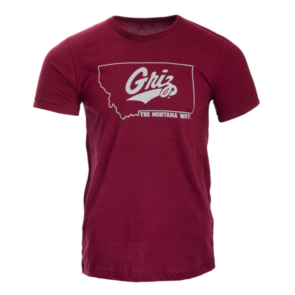 The Montana Way Game Day Tee in Maroon