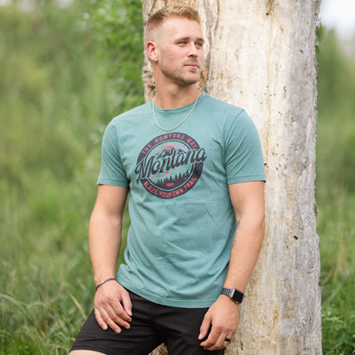 Montana U.S.A. Tee in Pine