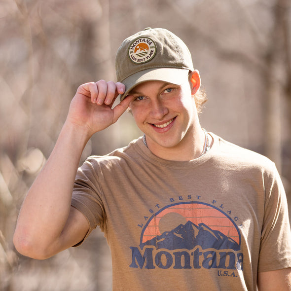 Last Best Place Relaxed Twill Hat in Army