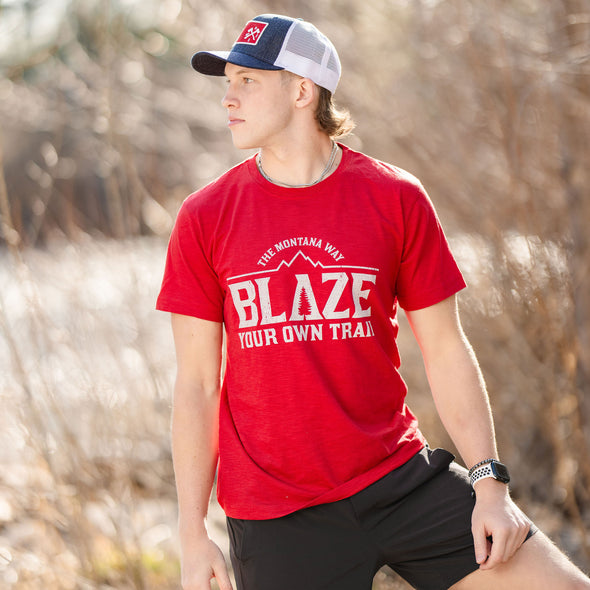 BYOT Slub Tee in Red