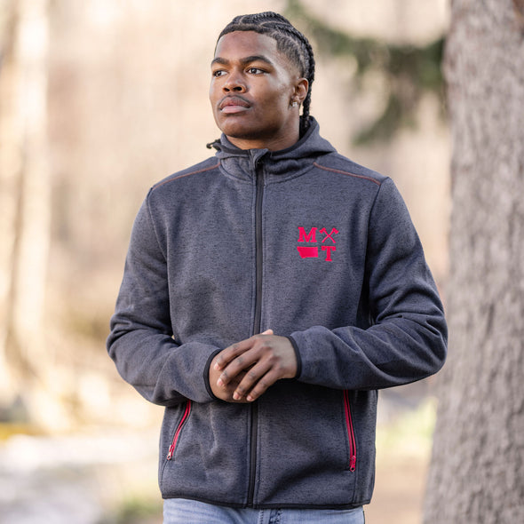 The Icons Full Zip Jacket in Navy