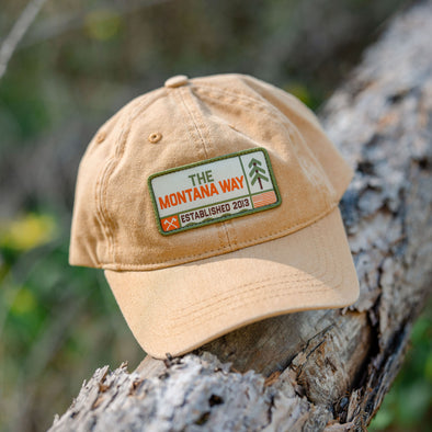 Est. MMXIV Relaxed Twill Hat in Camel