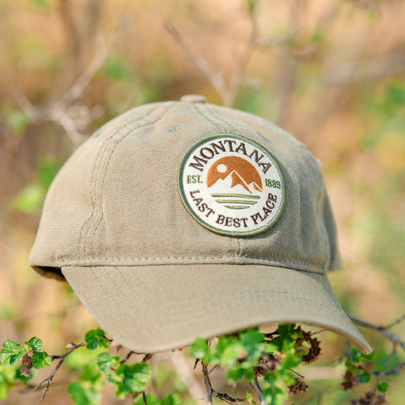 Last Best Place Relaxed Twill Hat in Army
