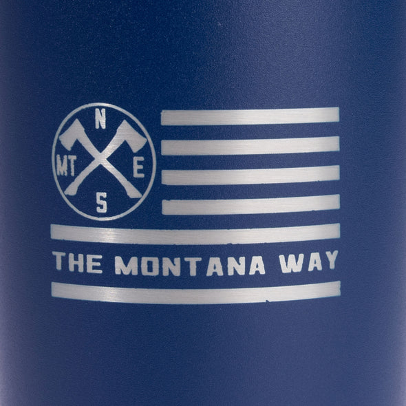 The Flag Travel Mug in Navy