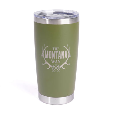The Logo Travel Mug in Olive