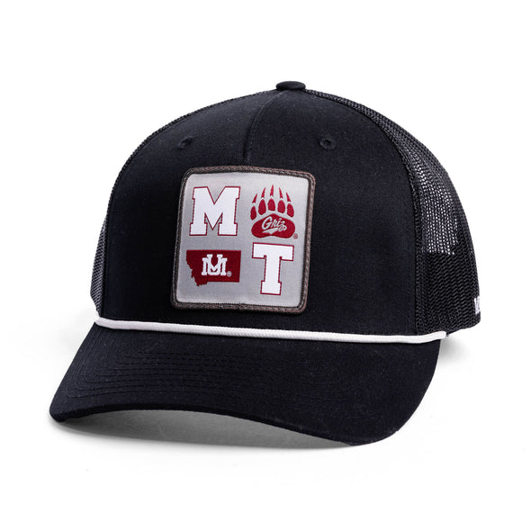 Griz Icons Rope Hat in Black