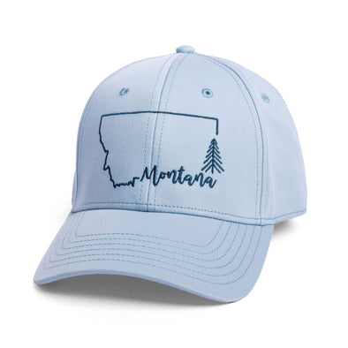 Simply Montana Hat in Light Blue