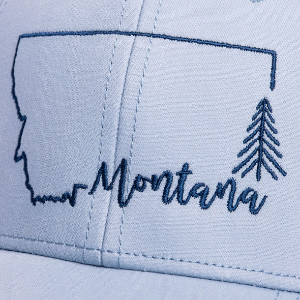 Simply Montana Hat in Light Blue