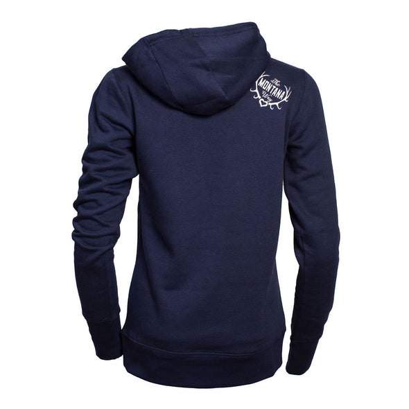 Small Town USA Pullover Hoodie in Navy