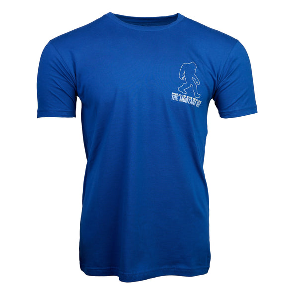 Walk On The Wildside Tee in Royal