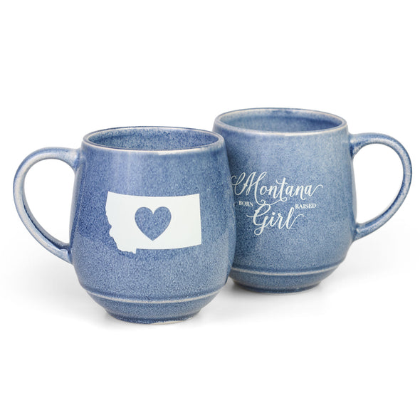 From The Heart Mug in Blue