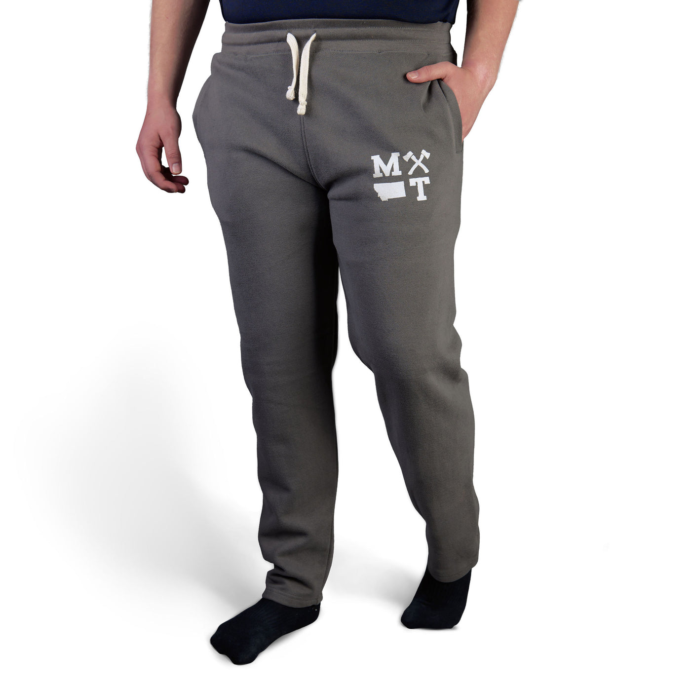 The Icons Vintage Fleece Pants in Graphite – The Montana Way